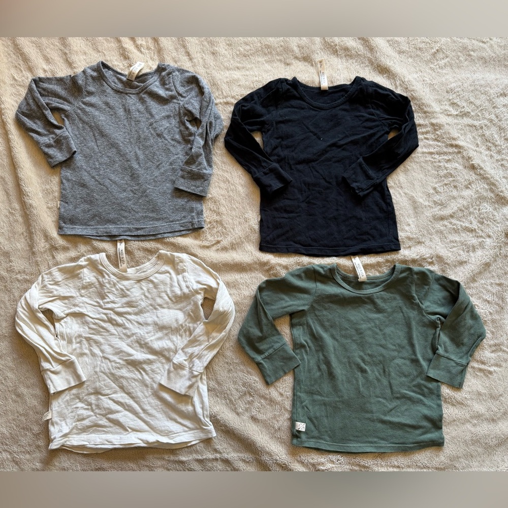 Childhoods clothing 18-24 mo long sleeve tee shirt play bundle
